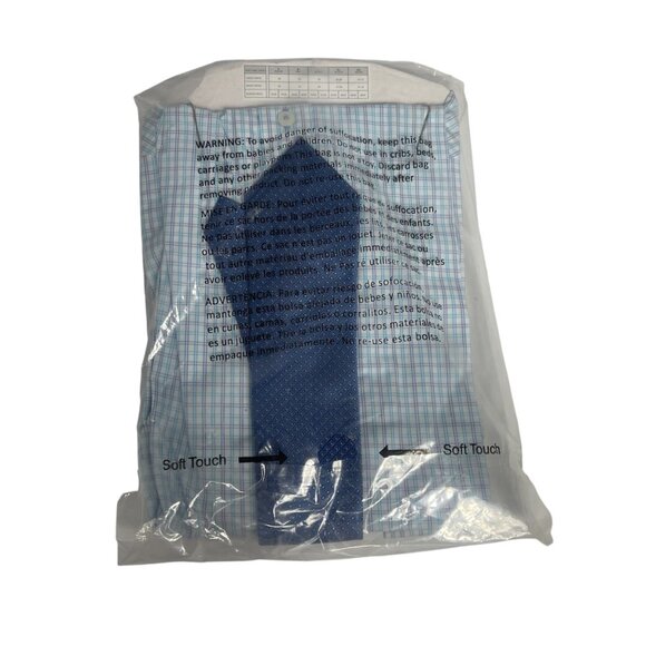 Nick Graham Men’s Dress Shirt & Tie Set Light Blue 14-15 32/33 Modern Fit NWT - Picture 2 of 12